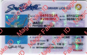 SouthDakota Driver License PolyCard