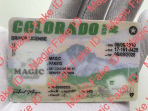 New Colorado Driver License Polycarbonate