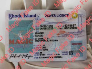 New Rhode Island Driver License