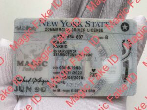 New York Driver License O21 Polycarbonate CDL
