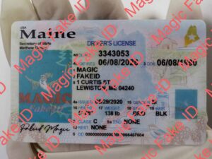 New Maine Driver License