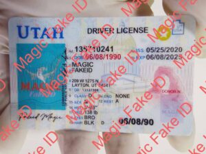 Old Utah Driver License