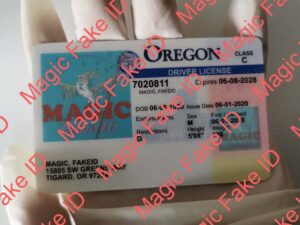 Old Oregon Driver License