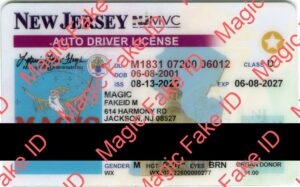 New New Jersey Driver License