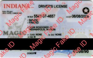 New Indiana Driver License Polycarbonate