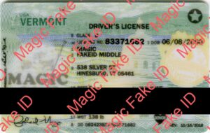 Vermont Driver License Polycarbonate 2023